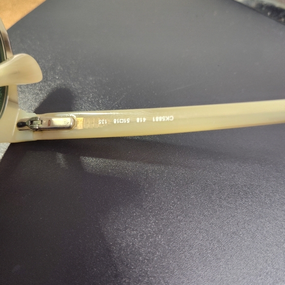Calvin Klein Eyeglasses Sunglasses CK 5881 Cream Frames Only 51-18-135 w Case - Picture 9 of 9
